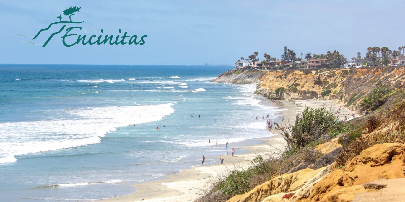 Encinitas coast landscape photo