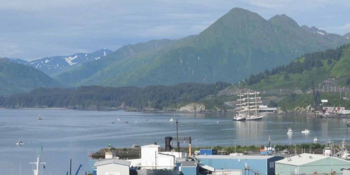 Body of water in the city of Kodiak