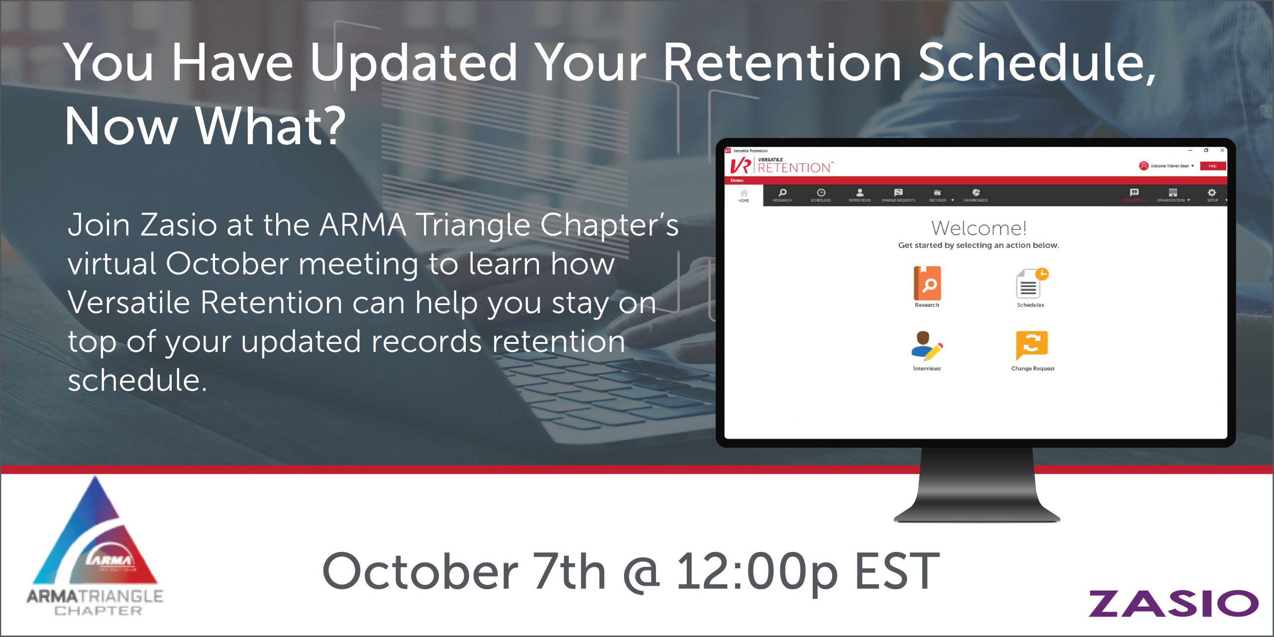 What to do after updating your retention schedule Webinar