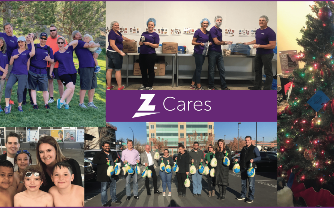 Z Cares postcard infographic