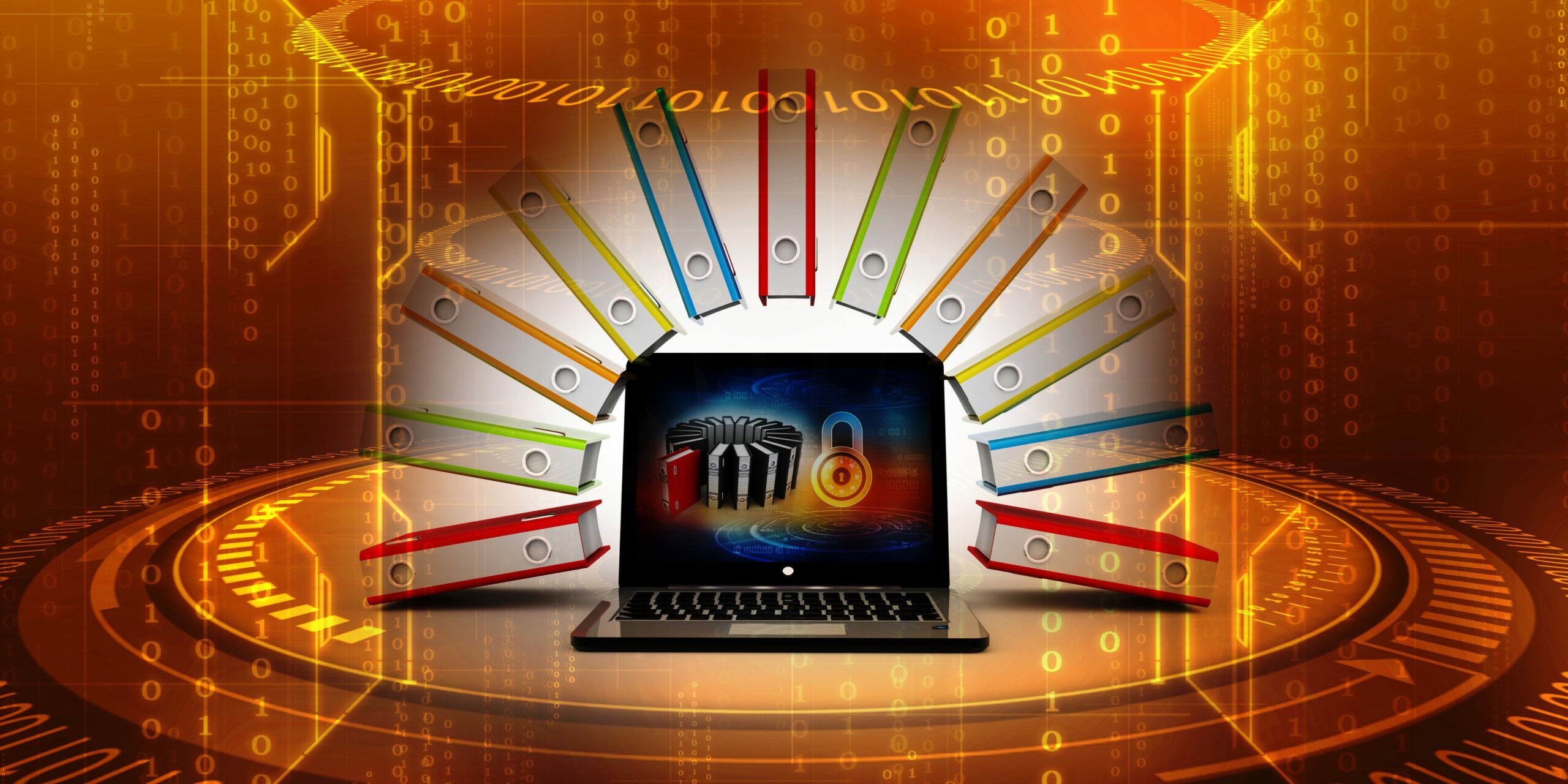 file safes on laptop