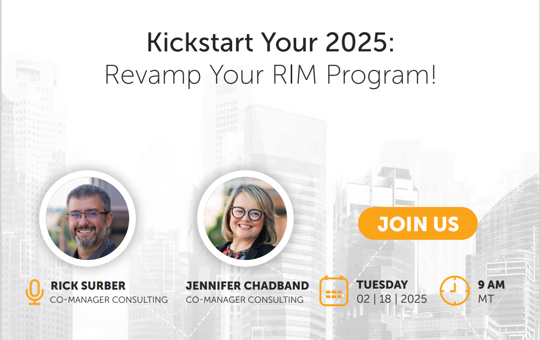 Kickstart Your 2025: Revamp Your RIM Program!