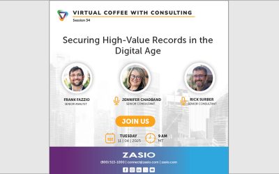 Virtual Coffee with Consulting: Securing High-Value Records in the Digital Age