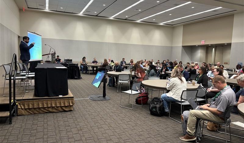Frank Fazzio speaks at ARMA InfoCon. He recently attained his AI Governance Professional certificationn