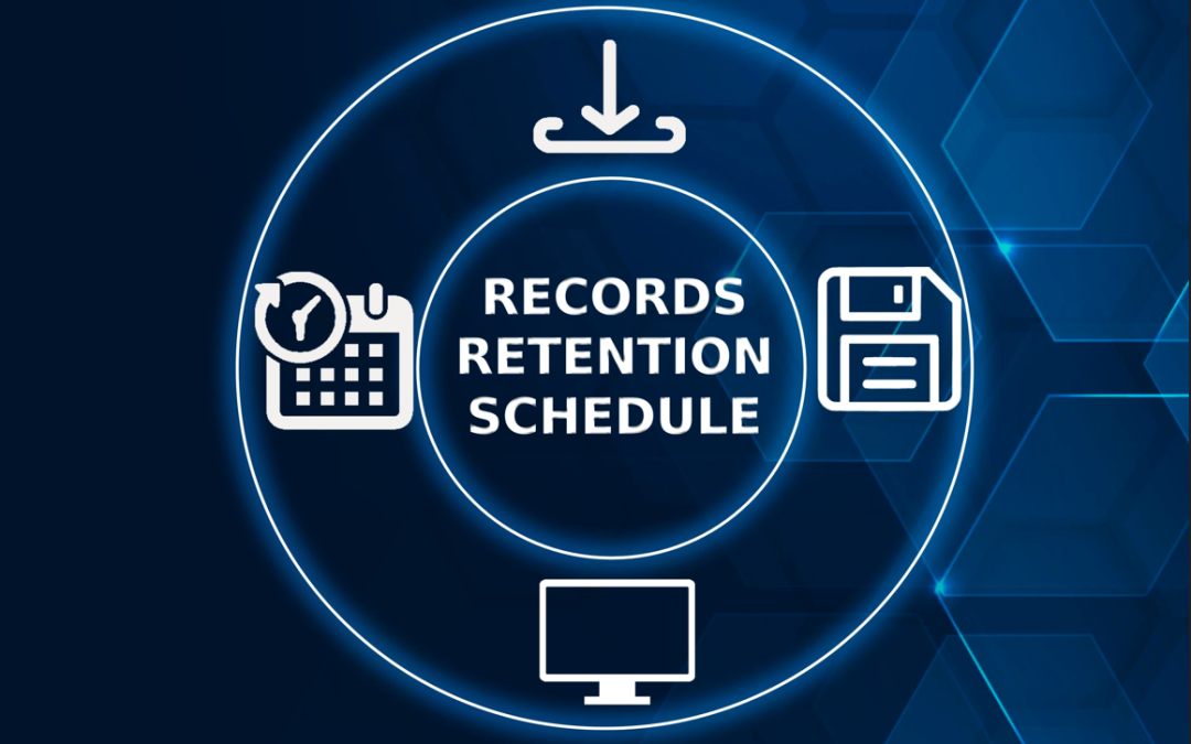 Retention schedule risk management