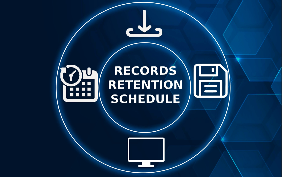 Retention schedule risk management