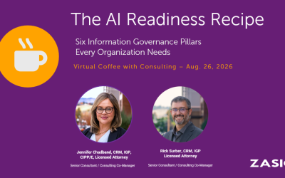 AI Records Readiness Recipe: Six Information Governance Pillars Every Organization Needs